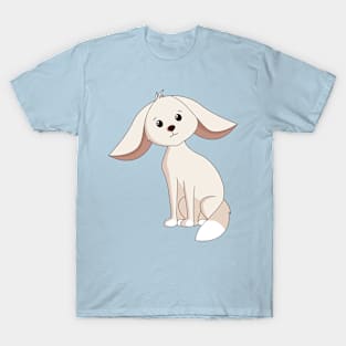 Sad Adorable Little Fennec Fox Cute AnimalPet Foxes Sweet T-Shirt